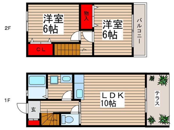 グラウハウス　アインの物件間取画像